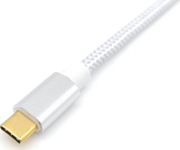 Καλώδιο USB Equip USB-C - USB-C 0.5 m Λευκό (128355)