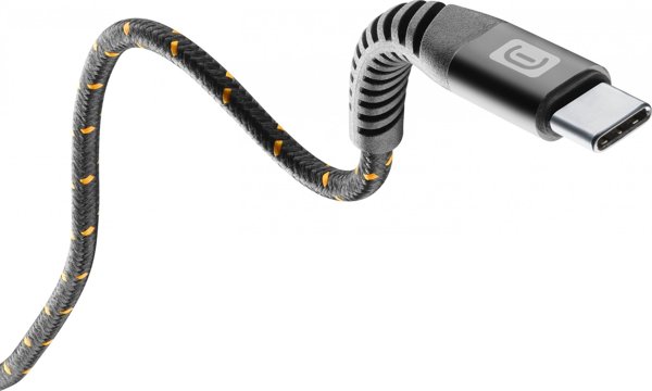 Καλώδιο USB Cellular Line USB-A - USB-C 1.2 m Μαύρο (TETRACABTYC1MK)