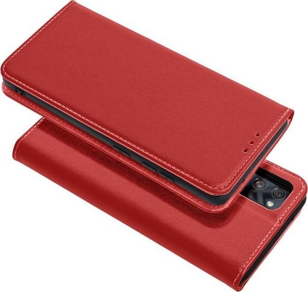 Δερμάτινη θήκη Forcell SMART PRO για SAMSUNG S22 Ultra μπορντό