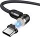 Καλώδιο USB Maclean USB-A - USB-C 1 m Μαύρο (MCE474)