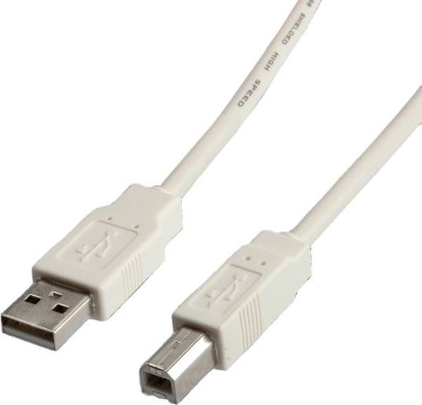 Καλώδιο USB Value USB-A - 4.5 m Λευκό (11.99.8841)