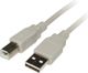 Καλώδιο USB PremiumCord USB-A - USB-B 0.5 m Γκρι (ku2ab05)