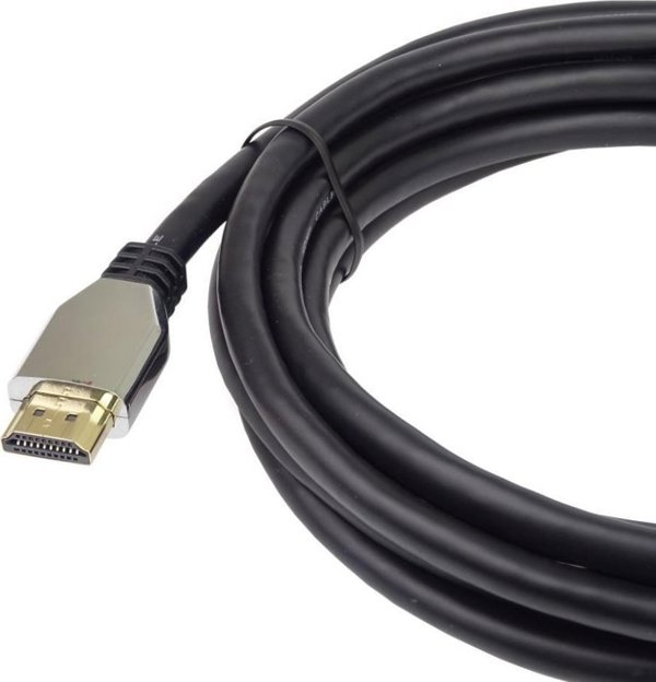 Καλώδιο PremiumCord HDMI - HDMI 0.5m ασημί (kphdm21z05)