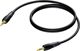 Procab CLA716 Καλώδιο Ήχου Jack 3.5mm σε Jack 3.5mm 3m Μαύρο