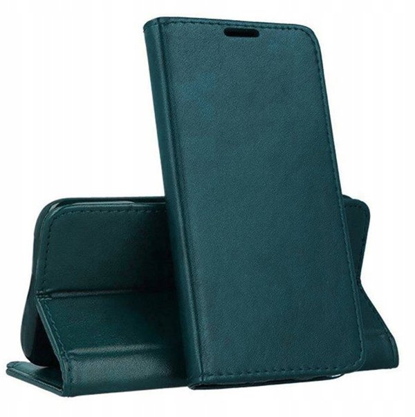 Θήκη SMART MAGNETO για MOTOROLA G56 5G σκούρο πράσινο