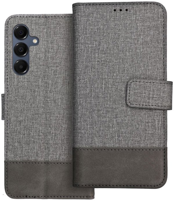 Kabura GOMMA Book do SAMSUNG A17 szary