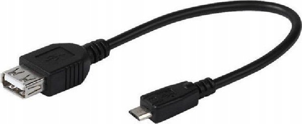 Καλώδιο USB Vivanco Vivanco καλώδιο microUSB - USB OTG 0.15m (45298)