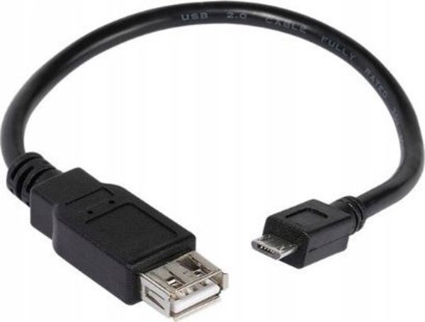 Καλώδιο USB Vivanco Vivanco καλώδιο microUSB - USB OTG 0.15m (45298)