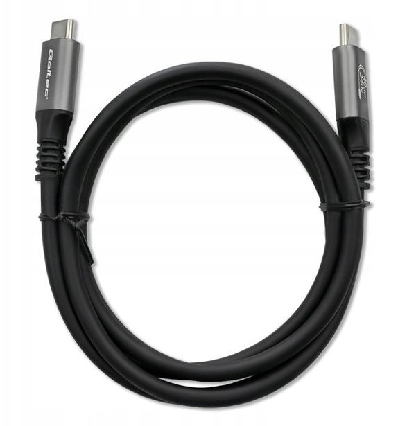 Καλώδιο USB4 Υπερταχύτητας | USB-C PD 240W | Thunderbolt 3/4 | 4K | 40Gb/s | 1m | Μαύρο