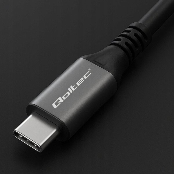 Καλώδιο USB4 Υπερταχύτητας | USB-C PD 240W | Thunderbolt 3/4 | 4K | 40Gb/s | 1m | Μαύρο