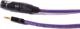 Καλώδιο Melodika Jack 3.5mm - XLR 6m μωβ