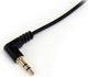 Καλώδιο StarTech Jack 3.5mm - Jack 3.5mm 0.3m μαύρο (MU1MMSRA)