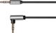 Καλώδιο Ήχου Kruger&Matz Jack 3.5mm σε Jack 3.5mm, 1.8m, Ασημί (KM1243)