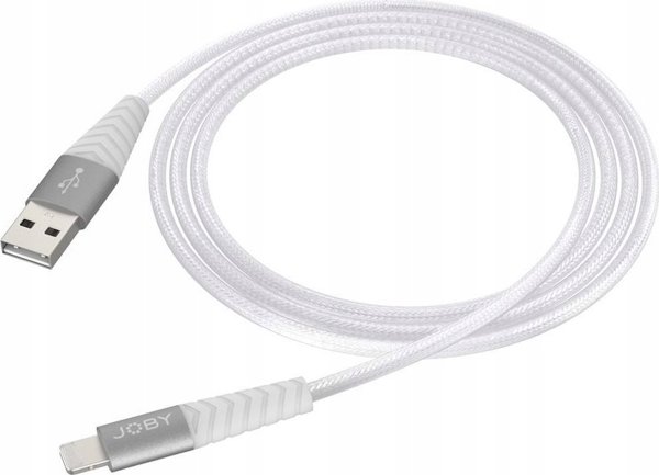 Καλώδιο USB Joby Lightning - USB-A 1.2 m Λευκό (JB01812-BWW)