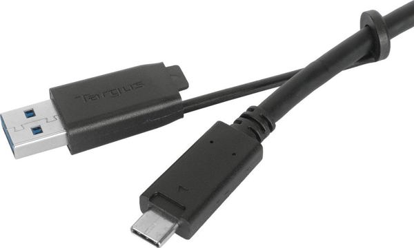 Καλώδιο USB Targus Targus - Σετ καλωδίων USB - Βίδες αντίχειρα - Μαύρο - για Targus Universal, Universal DV4K, USB-C Universal QUAD 4K, USB-C Universal QUAD HD