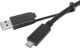 Καλώδιο USB Targus Targus - Σετ καλωδίων USB - Βίδες αντίχειρα - Μαύρο - για Targus Universal, Universal DV4K, USB-C Universal QUAD 4K, USB-C Universal QUAD HD