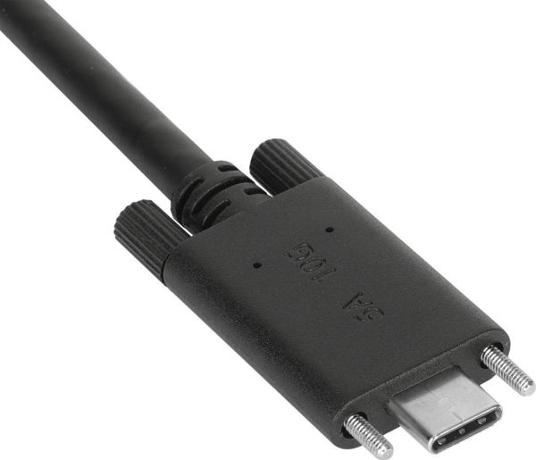 Καλώδιο USB Targus Targus - Σετ καλωδίων USB - Βίδες αντίχειρα - Μαύρο - για Targus Universal, Universal DV4K, USB-C Universal QUAD 4K, USB-C Universal QUAD HD