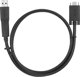 Καλώδιο USB Targus Targus - Σετ καλωδίων USB - Βίδες αντίχειρα - Μαύρο - για Targus Universal, Universal DV4K, USB-C Universal QUAD 4K, USB-C Universal QUAD HD