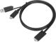 Καλώδιο USB Targus Targus - Σετ καλωδίων USB - Βίδες αντίχειρα - Μαύρο - για Targus Universal, Universal DV4K, USB-C Universal QUAD 4K, USB-C Universal QUAD HD