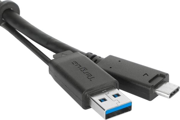 Καλώδιο USB Targus Targus - Σετ καλωδίων USB - Βίδες αντίχειρα - Μαύρο - για Targus Universal, Universal DV4K, USB-C Universal QUAD 4K, USB-C Universal QUAD HD