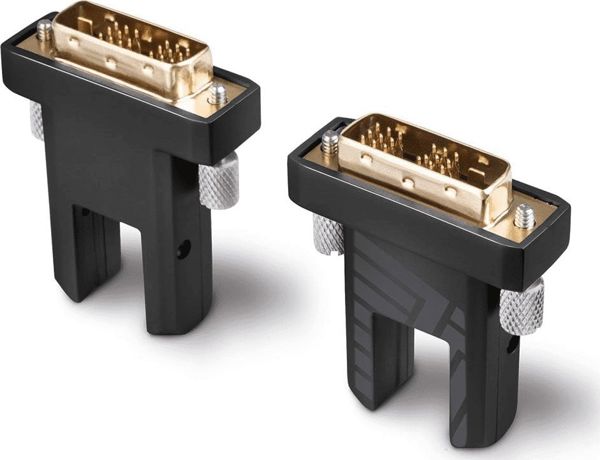 Lindy Υβριδικό Καλώδιο Οπτικής Ίνας HDMI 2.0 / DVI-D, 18G, Αποσπώμενα Βύσματα, 10m, Μαύρο