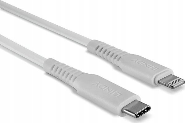 Lindy Lightning - Καλώδιο USB-C USB 1 m Λευκό (1 m USB Type C σε Lightning) 13620200 4002888313162
