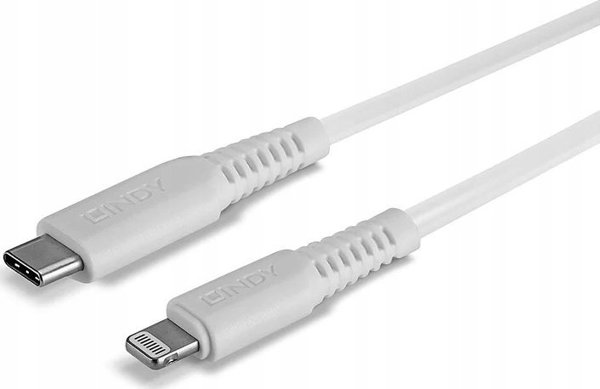 Lindy Lightning - Καλώδιο USB-C USB 1 m Λευκό (1 m USB Type C σε Lightning) 13620200 4002888313162