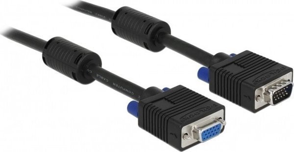 Καλώδιο Delock D-Sub (VGA) - D-Sub (VGA) 5m μαύρο (82566)