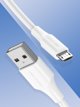 Καλώδιο USB Vention USB-A - micro-B 2 m Λευκό (6922794767676)