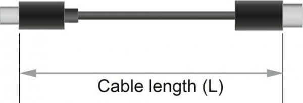 Καλώδιο USB Delock USB-C - HDMI 2 m Μαύρο (84905)
