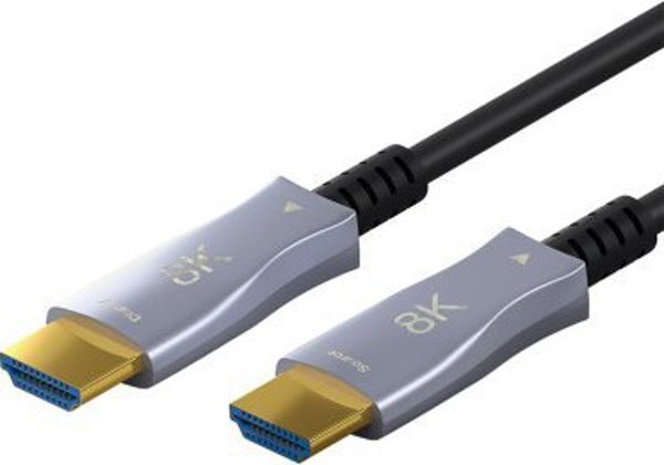 Καλώδιο Goobay Οπτικό υβριδικό καλώδιο HDMI υψηλής ταχύτητας με Ethernet (AOC) - Μήκος καλωδίου 70 μ