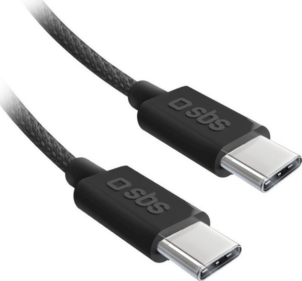 Καλώδιο USB XXX_sbs (SBS Mobile) SBS USB-C σε USB-C Καλώδιο 60W 1,5m μαύρο