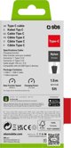 Καλώδιο USB XXX_sbs (SBS Mobile) SBS USB-C σε USB-C Καλώδιο 60W 1,5m μαύρο
