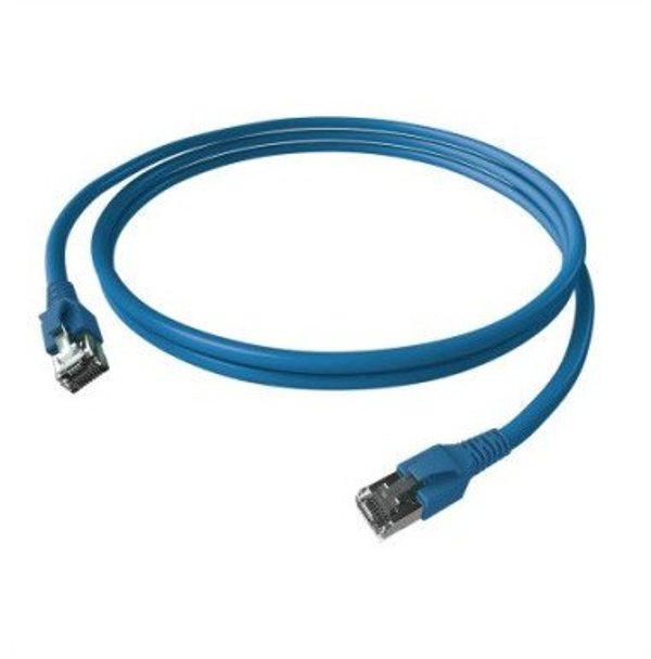 Καλώδιο Δικτύου EasyLan FlexBoot Cat.6A, S/FTP, 2m, Μπλε