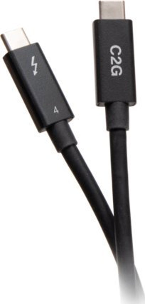 Καλώδιο USB C2G C2G 6ft Thunderbolt 4 USB C Active Cable - USB C to USB C - 40Gbps - M/M - Thunderbolt-Kabel - 24 pin USB-C (M) zu 24 pin USB-C (M) - USB 3.2 / DisplayPort 2.1 / Thunderbolt 4 - 30 V - 1.83 m - USB-Stromversorgung (100 W), Υποστήριξη 8K 60