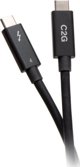 Καλώδιο USB C2G C2G 6ft Thunderbolt 4 USB C Active Cable - USB C to USB C - 40Gbps - M/M - Thunderbolt-Kabel - 24 pin USB-C (M) zu 24 pin USB-C (M) - USB 3.2 / DisplayPort 2.1 / Thunderbolt 4 - 30 V - 1.83 m - USB-Stromversorgung (100 W), Υποστήριξη 8K 60