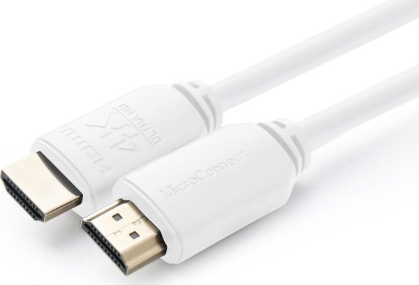 Καλώδιο MicroConnect Microconnect MC-HDM19193V2.0WH καλώδιο HDMI 3 m HDMI Τύπου A (Standard) Λευκό