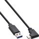 InLine Καλώδιο USB-A σε USB-C 3.2 Gen 2, 10Gbps, 1m, Μαύρο (35711W)