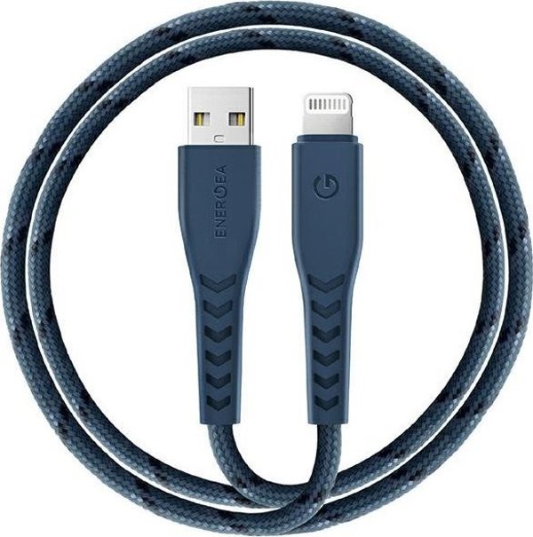 Καλώδιο USB Energea USB-A - Lightning 1.5 m Μπλε (CBL-NF-BLU150)
