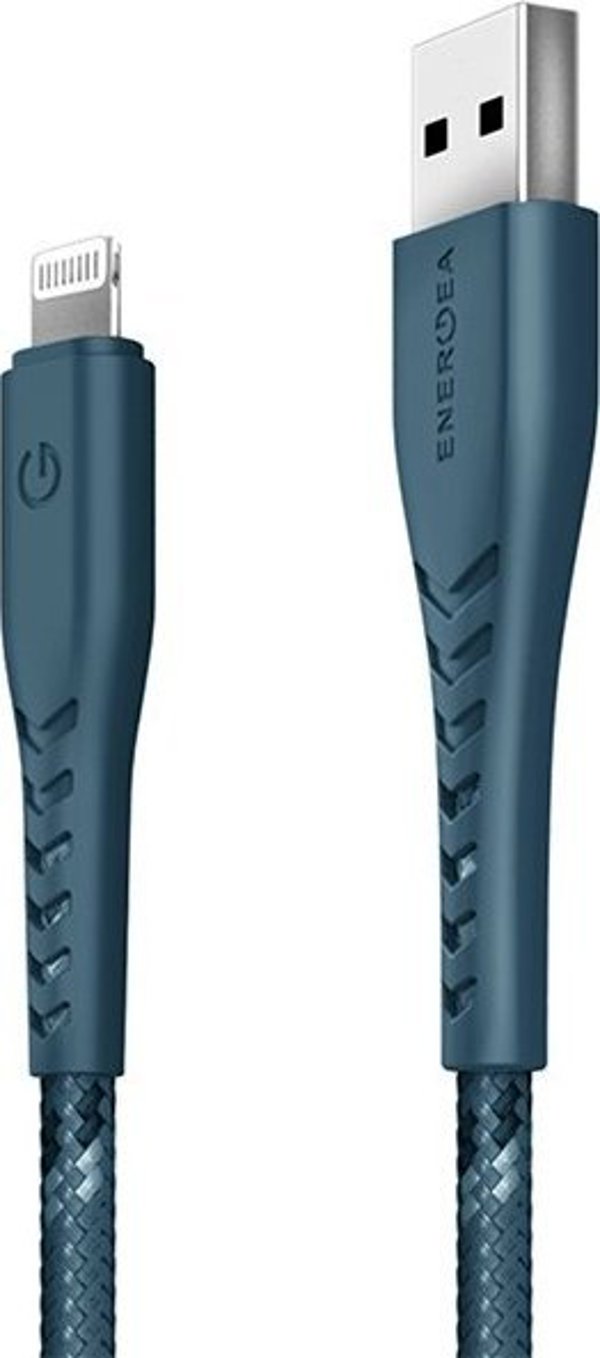 Καλώδιο USB Energea USB-A - Lightning 1.5 m Μπλε (CBL-NF-BLU150)