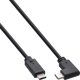 Καλώδιο InLine USB-C σε USB-C 3.2 Gen 2, 1m, Μαύρο (35701W)