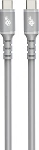 Καλώδιο USB TB Print USB-C - USB-C 1 m Γκρι (AKTBXKUCC2SI10G)