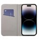 Kabura SMART MAGNETO do REALME 14 5G burgundowy