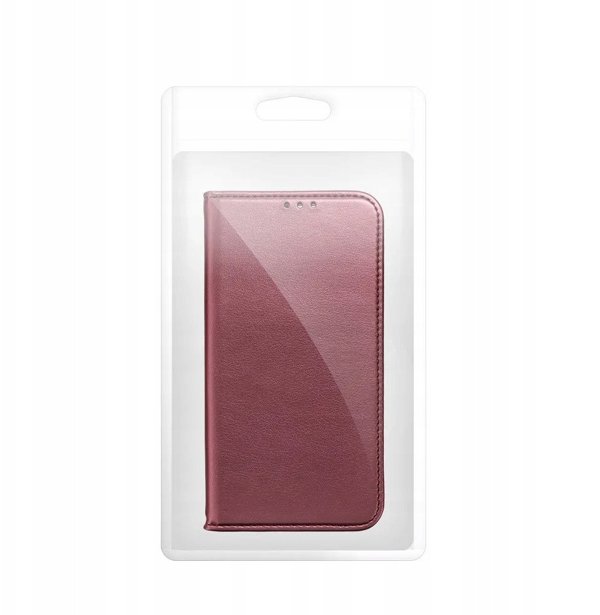Kabura SMART MAGNETO do REALME 14 5G burgundowy