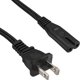 Καλώδιο τροφοδοσίας InLine InLine® Japan σε Euro8 IEC-C7, μαύρο, 1.8m