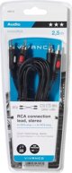 Καλώδιο Vivanco Vivanco καλώδιο 2xRCA - 2xRCA 2.5m (46013)