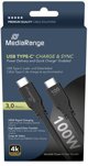 MediaRange USB Type-C 100W max 3m (MRCS218)
