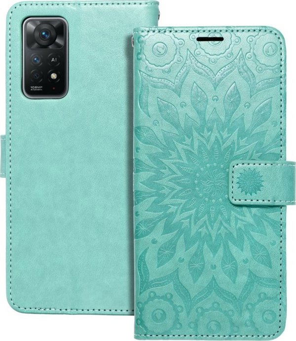 Θήκη Forcell MEZZO Book για XIAOMI Redmi NOTE 11 PRO / 11 PRO 5G mandala πράσινο
