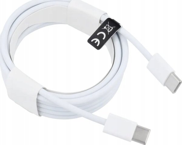 Καλώδιο USB OEM USB-C - USB-C 2 m Λευκό