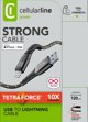 Cellular Line Extreme Καλώδιο Lightning σε USB-A, 1m, MFi Certified, Μαύρο